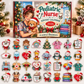 Pediatric Nurse Advent Calendar  HG  Acrylic Ornament Countdown Blind Box Holiday Gift