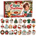 Nurse Practitioner Advent Calendar  HG  Acrylic Ornament Countdown Blind Box Holiday Gift