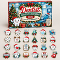 Dentist Advent Calendar  HG  Acrylic Ornament Countdown Blind Box Holiday Gift