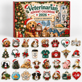 Veterinarian Advent Calendar  HG  Acrylic Ornament Countdown Blind Box Holiday Gift