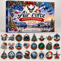 Advent Calendar  HG  Air Force Acrylic Ornament, Countdown Blind Box Holiday Gift