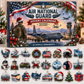Advent Calendar  HG  Air National Guard Acrylic Ornament, Countdown Blind Box Gift