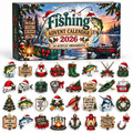 Advent Calendar  HG  Fishing Acrylic Ornament, Countdown Blind Box Holiday Gift