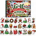 Advent Calendar  HG  Golf Acrylic Ornament, Countdown Blind Box Holiday Gift