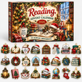 Advent Calendar  HG  Reading Acrylic Ornament, Countdown Blind Box Holiday Gift