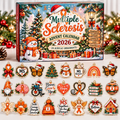 Multiple Sclerosis Advent Calendar  HG  Acrylic Ornament Countdown Blind Box Holiday Gift