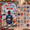 Mail Carrier HG AI Advent Calendar  2026, 24 Acrylic Delivery Ornaments, Christmas Countdown Blind Box Holiday Gift