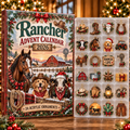 Rancher HG AI Advent Calendar  2026, 24 Acrylic Farm Ornaments, Christmas Countdown Blind Box Holiday Gift