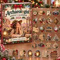 Archaeologist HG AI Advent Calendar  2026, 24 Acrylic Dig Ornaments, Christmas Countdown Blind Box Holiday Gift