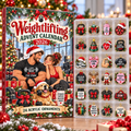 Weightlifting HG AI Advent Calendar  2026, 24 Acrylic Ornaments Christmas Countdown Holiday Gift