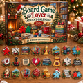 Board Game Lover HG AI Advent Calendar  2026, 24 Acrylic Ornaments Christmas Countdown Holiday Gift