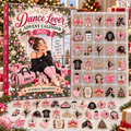 Dance Lover HG AI Advent Calendar  2026, 24 Acrylic Ornaments, Christmas Countdown Blind Box Holiday Gift for Dancers