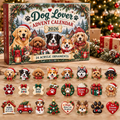 Dog Lover HG AI Advent Calendar  2026, 24 Acrylic Ornaments, Christmas Countdown Blind Box Gift for Pet Parents