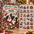 Border Collie HG AI Advent Calendar  2026, 24 Acrylic Ornaments, Christmas Countdown Blind Box Gift for Dog Lovers