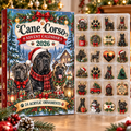 Cane Corso HG AI Advent Calendar , 24 Acrylic Ornaments, 2026 Christmas Countdown Holiday Gift