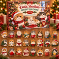 Exotic Shorthair HG AI Advent Calendar  2026, 24 Acrylic Ornaments, Christmas Countdown Blind Box Holiday Gift for Cat Moms