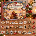 Pet Memorial HG AI Advent Calendar  2026, 24 Acrylic Ornaments, Christmas Countdown Blind Box Remembrance Gift