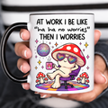 Funny Acent Mug Ln, Disco Mushroom Ceramic Drinkware For Retro Party Decor