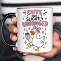 Funny Acent Mug Ln, Cute But Slightly Unhinged Ceramic Drinkware Gift