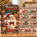 Persian Cat Evergreen Advent Calendar HFN Gen Acrylic Ornaments