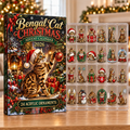 Bengal Cat Evergreen Advent Calendar HFN Gen Acrylic Ornaments