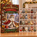 Medieval Royal Cats Evergreen Advent Calendar HFN Gen Acrylic Ornaments