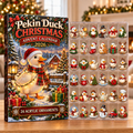 Pekin Duck Evergreen Advent Calendar HFN Gen Acrylic Ornaments