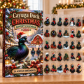 Cayuga Duck Evergreen Advent Calendar HFN Gen Acrylic Ornaments
