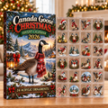 Canada Goose Evergreen Advent Calendar HFN Gen Acrylic Ornaments