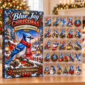 Blue Jay Evergreen Advent Calendar HFN Gen Acrylic Ornaments