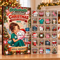 Orthodontic Assistant Evergreen Advent Calendar HFN Gen Acrylic Ornaments, Holiday Tree Decoration