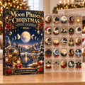 Moon Phases Evergreen Advent Calendar HFN Gen Acrylic Ornaments