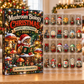 Mushroom Biology Evergreen Advent Calendar HFN Gen Acrylic Ornaments