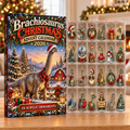 Brachiosaurus Acrylic Ornaments, Evergreen Advent Calendar HFN Gen
