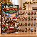 Ankylosaurus Acrylic Ornaments, Evergreen Advent Calendar HFN Gen