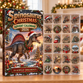 Spinosaurus Acrylic Ornaments, Evergreen Advent Calendar HFN Gen