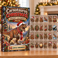 Carnotaurus Acrylic Ornaments, Evergreen Advent Calendar HFN Gen