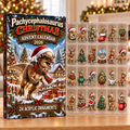 Pachycephalosaurus Acrylic Ornaments, Evergreen Advent Calendar HFN Gen