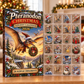 Pteranodon Evergreen Advent Calendar HFN Gen Acrylic Ornaments, Prehistoric Christmas Tree Hanging Decorations