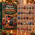 Diesel Mechanic Evergreen Advent Calendar HFN Gen Acrylic Ornament