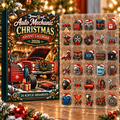 Auto Mechanic Evergreen Advent Calendar HFN Gen Acrylic Ornament