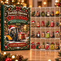 Forklift Operator Evergreen Advent Calendar HFN Gen Acrylic Ornament