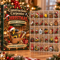 Construction Carpenter Evergreen Advent Calendar HFN Gen Acrylic Ornament