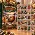 Pheasant Hunting Acrylic Ornament, Evergreen Advent Calendar HFN Gen
