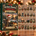 Archery Hunting Acrylic Ornament, Evergreen Advent Calendar HFN Gen