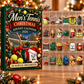 Men's Tennis Evergreen Advent Calendar HFN Gen Acrylic Ornament