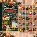 Pickleball Coach Evergreen Advent Calendar HFN Gen Acrylic Ornament
