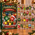 Pickleball Club Evergreen Advent Calendar HFN Gen Acrylic Ornament