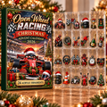 Open Wheel Racing Evergreen Advent Calendar HFN Gen Acrylic Ornament