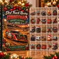 Dirt Track Racing Evergreen Advent Calendar HFN Gen Acrylic Ornament